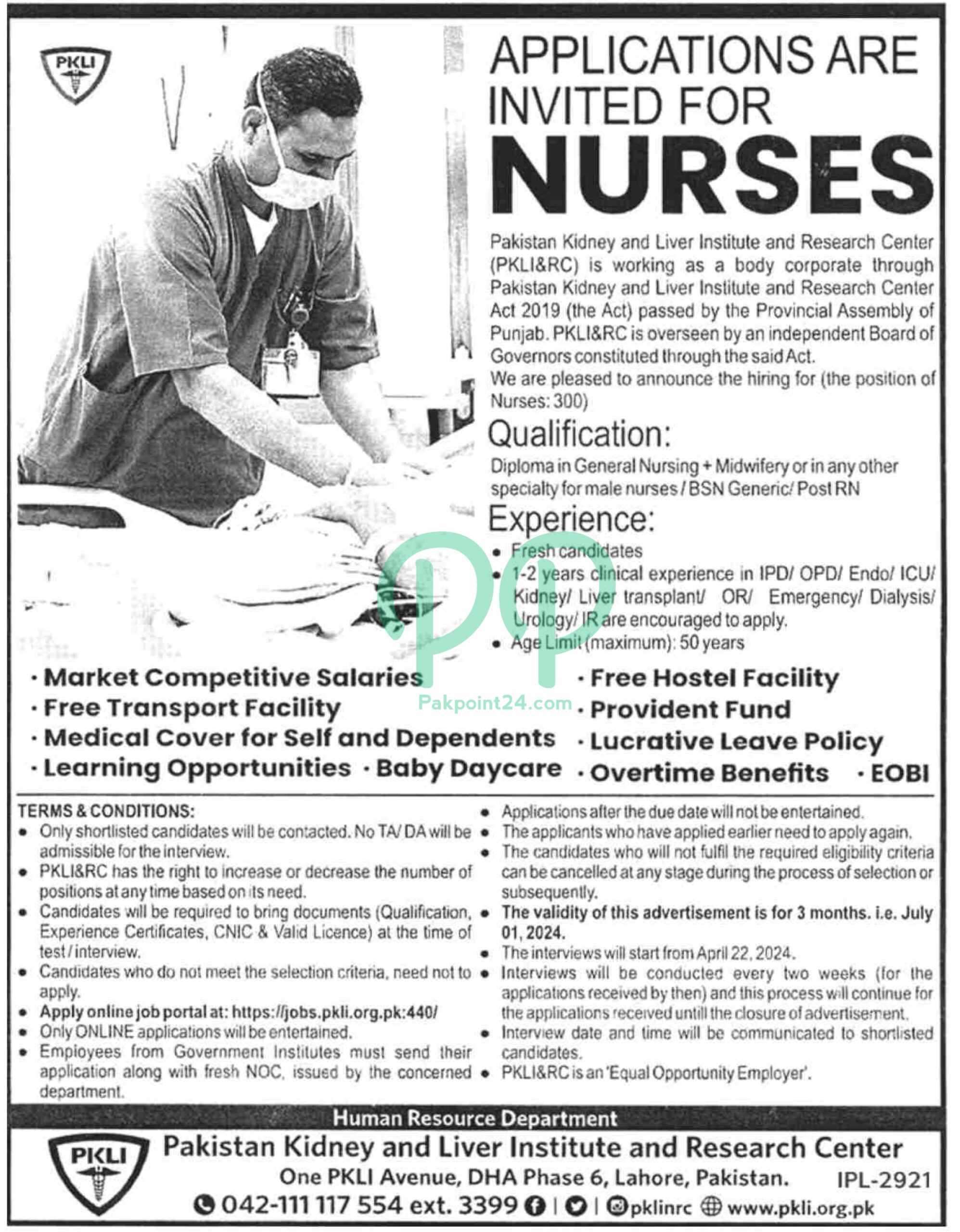 Nurse Jobs At Pakistan Kidney And Liver Institute PKLI 2024
Pakistan Kidney And Liver Institute And Research Centre Pkli Jobs
PAK POINT 24